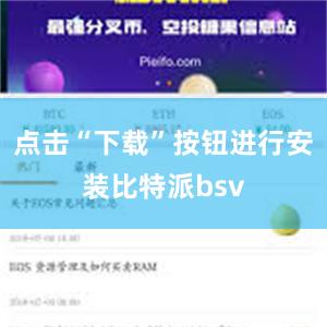 点击“下载”按钮进行安装比特派bsv