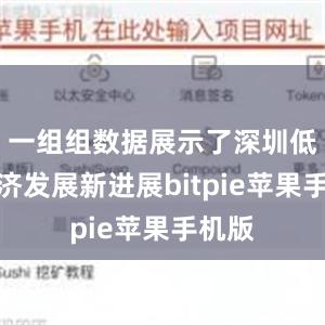 一组组数据展示了深圳低空经济发展新进展bitpie苹果手机版